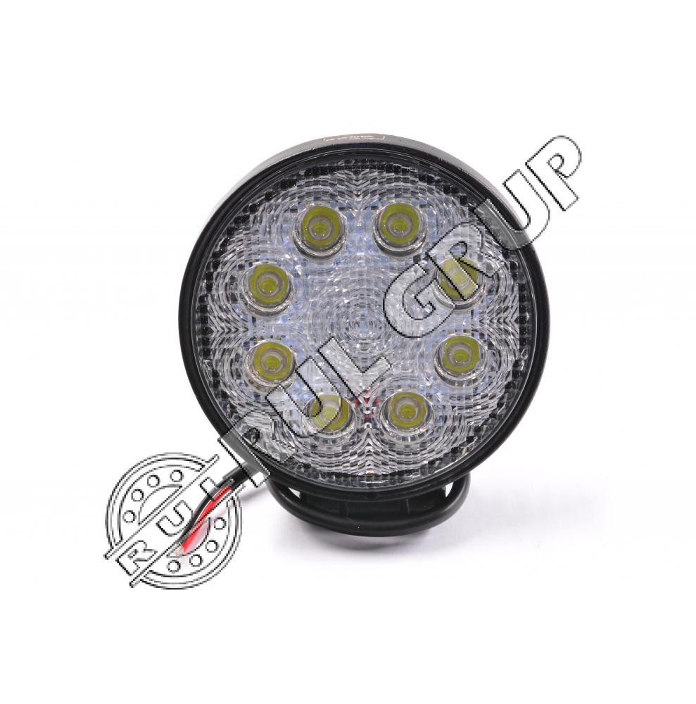 LAMPA PROIECTOR 8 LED ROTUNDA 10-60V 24W UNGHI RAD 60 BK69002F 